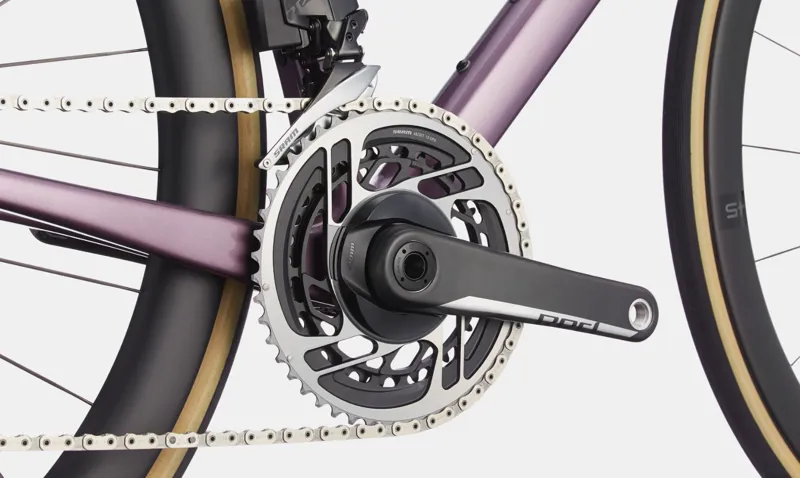 2021 Cannondale SuperSix EVO Hi-MOD Disc Red AXS Bike in Purple-5